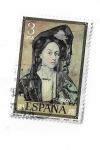 Stamps : Europe : Spain :  Edifil 2481. Pablo Ruiz Picasso. Retrato de la Señora de Canals