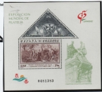 Stamps Spain -  Exposición Filatélica Mundial. Granada'92