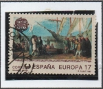 Stamps Spain -  Europa: Salida d' Palos
