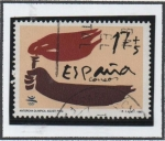 Stamps Spain -  Juegos d' l' XXV Olimpiada Barcelona'92: Antorcha