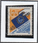 Stamps Spain -  Mercado Único Europeo