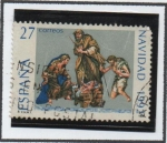 Stamps Spain -  Navidad: Nacimiento