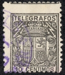 Stamps : Europe : Spain :  Telégrafos