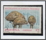 Stamps Spain -  Micología: Matacandelas