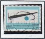 Stamps Spain -  Europa Obras d' Joan Miro: Fusees