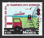 Sellos de America - M�xico -  1683 - Prevención de Accidentes en el Transporte
