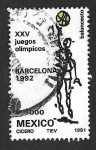 Stamps Mexico -  1686 - XXV JJOO Barcelona`92