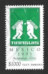 Stamps Mexico -  1692 - XVI Exposición de Turismo