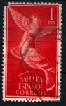 Stamps Spain -  serie- Aves