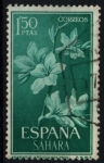 Stamps Spain -  serie- Flora