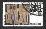 Stamps Mexico -  1712 - Centenario del Nacimiento de Carlos Mérida
