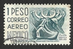Stamps Mexico -  C195 - Danza de la Media Luna