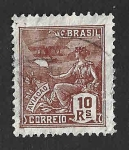 Stamps Brazil -  326 - Aviación