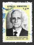 Stamps : America : Dominican_Republic :  1103 - Centenario del Nacimiento de Tomàs Eudoro Pérez Rangier