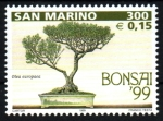 Stamps : Europe : San_Marino :  Expo Bonsai