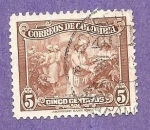 Stamps Colombia -  INTERCAMBIO
