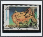 Stamps Spain -  Salvador Dalí: El Gran Masturvador
