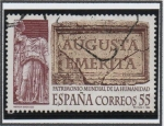 Stamps Spain -  Cariantide dl antiguo Foro d' Mérida
