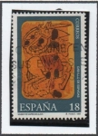 Sellos de Europa - Espa�a -  Museo d' Naipes: Caballo d' Espadas