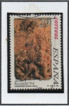 Stamps Spain -  Navidad: Adoración d' l' Reyes