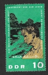 Stamps Germany -  748 - Albert Schweitzer (DDR)