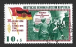 Sellos de Europa - Alemania -  B128 - XX Aniversario de la Liberación del Fascismo (DDR)