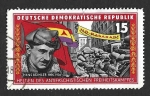 Sellos de Europa - Alemania -  849 - Guerrilleros Comunistas Alemanes en la Guerra Civil Española (DDR)