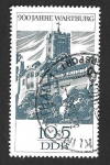 Stamps Germany -  B145 - 900 Aniversario del Castillo de Wartburg (DDR)