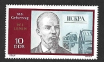 Stamps Germany -  1188 - Lenin (DDR)