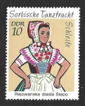 Stamps Germany -  1294 - Traje de Baile (DDR)