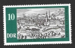 Stamps Germany -  1686 - Milenio de la Ciudad de Weimar (DDR)