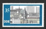 Stamps Germany -  1686 - Milenio de la Ciudad de Weimar (DDR)