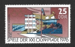 Sellos de Europa - Alemania -  1724 - XXI JJOO Montreal (DDR)