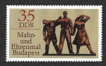 Stamps Germany -  1763 - Monumento a las Víctimas de la Segunda Guerra Mundial (DDR)