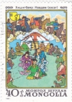 Stamps Mongolia -  Fiestas Nacionales