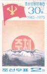 Sellos de Asia - Corea del norte -  30 aniversario del Partido de los Trabajadores de Corea