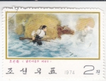 Stamps : Asia : North_Korea :  PINTURA-