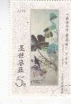Sellos de Asia - Corea del norte -  PINTURA-flores