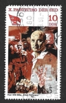 Stamps Germany -  2172 - Pintura: Congreso del Partido Comunista (DDR)