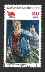 Stamps Germany -  2173 - Pintura: Congreso del Partido Comunista (DDR)