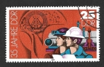 Stamps Germany -  2440 - XXXV Aniversario de la República (DDR)