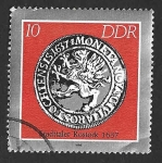 Sellos de Europa - Alemania -  2562 - Moneda (DDR)