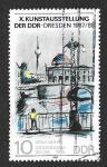 Stamps Germany -  2638 - X Exhibición Nacional de Arte (DDR)