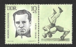 Stamps Germany -  B99 - Werner Seelenbinder (DDR)