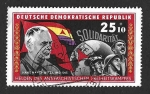 Stamps Germany -  B139 - Hans Marchwitza (DDR)