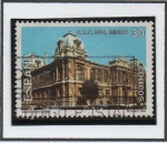 Stamps Spain -  Minerales d' España: Escuela d' Ingenieros d' Minas