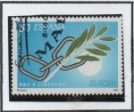 Stamps Spain -  Europa Paz y Libertad