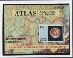 Stamps Spain -  Conferencia nacional d' Cartografia