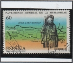Stamps Spain -  Camino d' Santiago