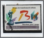 Stamps Spain -  Barcelona Ponte Guapa